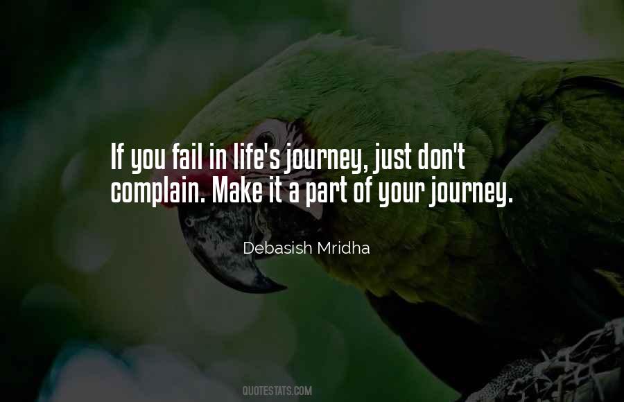 Sayings About A Journey Of Life #234726