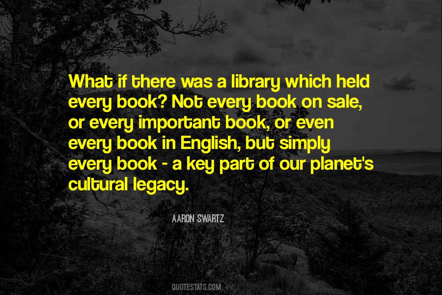 Sayings About A Library #1149098