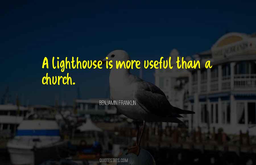 Sayings About A Lighthouse #20823