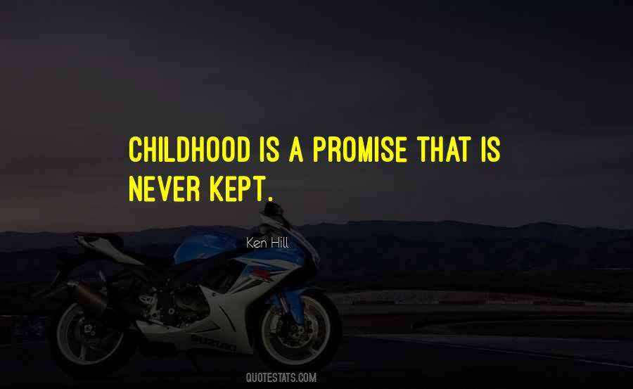 Sayings About A Promise #1242259