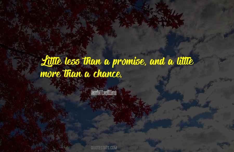 Sayings About A Promise #1328783