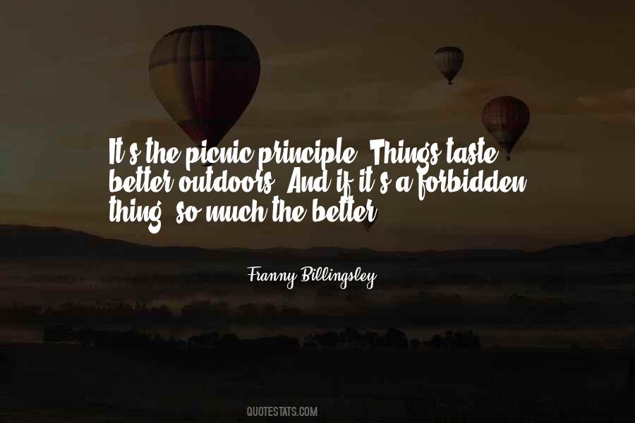 Sayings About A Picnic #169343