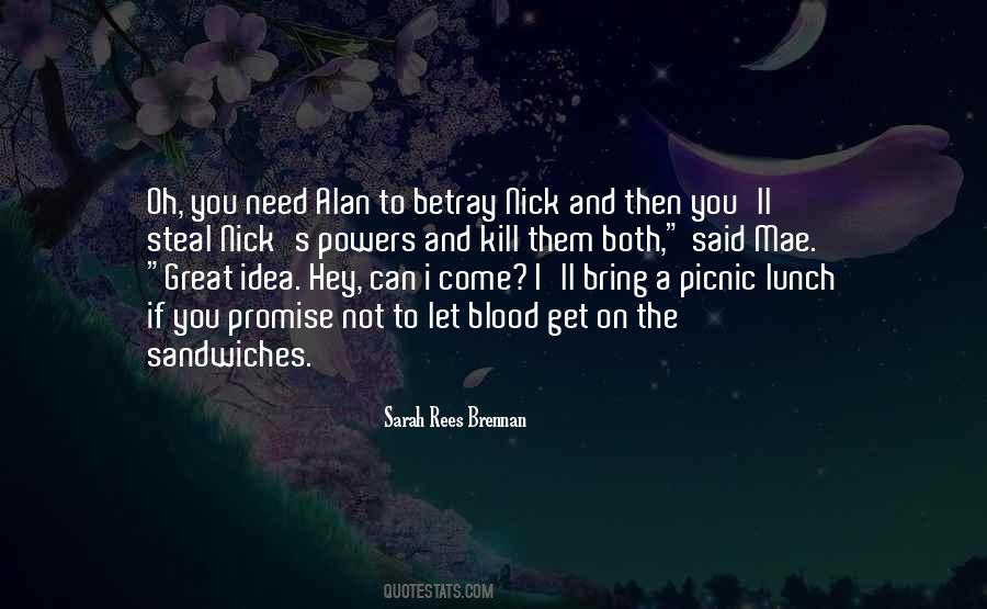Sayings About A Picnic #217793