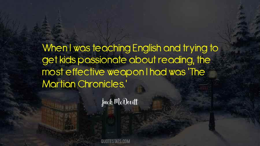 Quotes About Teaching English #1626021