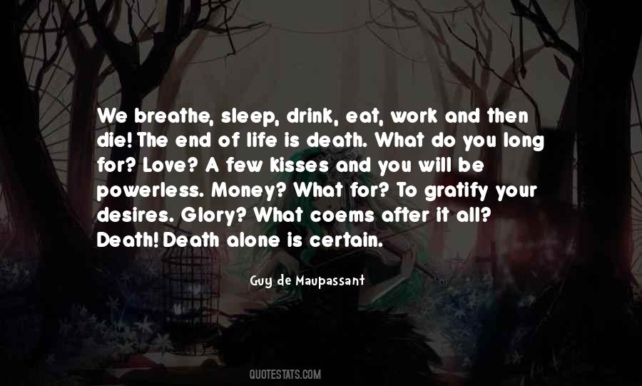 Sayings About Death And Money #934317