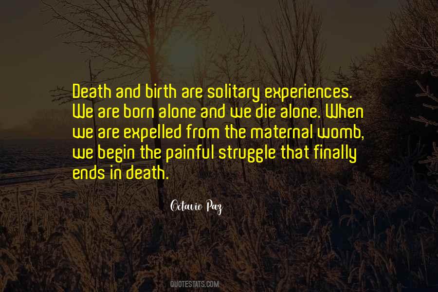 Sayings About Death And Birth #1761664