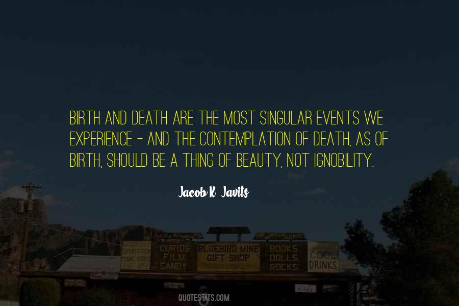 Sayings About Death And Birth #226394