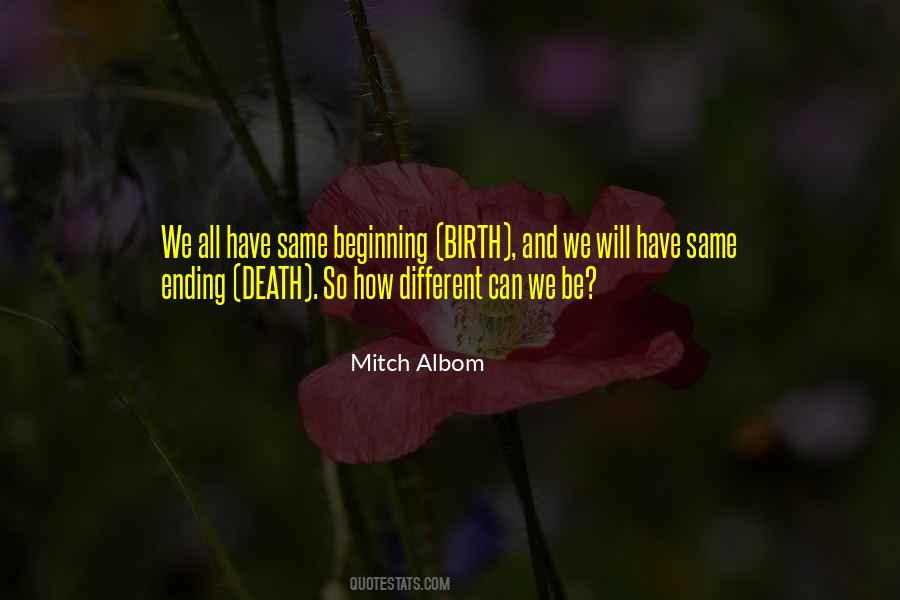 Sayings About Death And Birth #276502