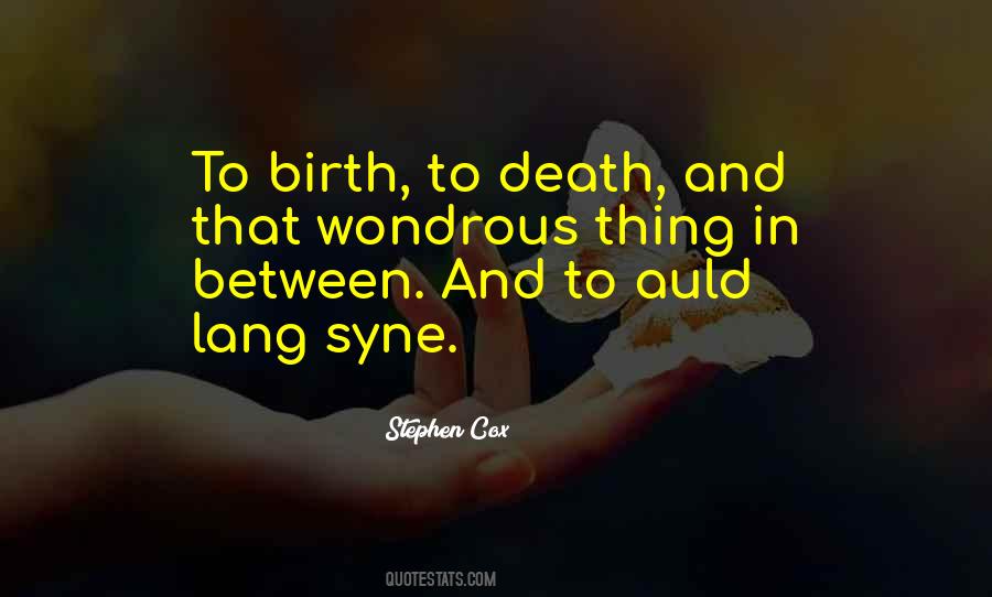 Sayings About Death And Birth #354454