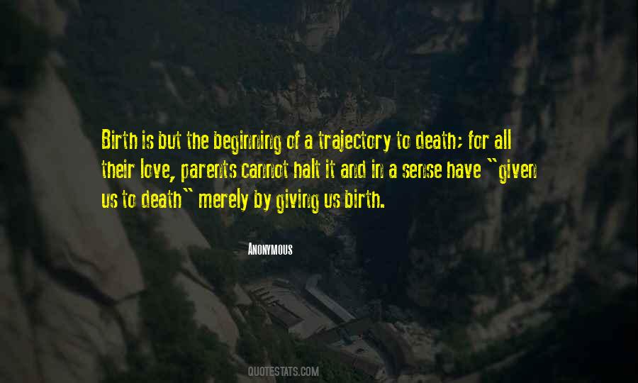 Sayings About Death And Birth #376942