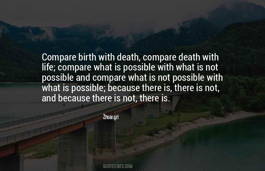 Sayings About Death And Birth #70205