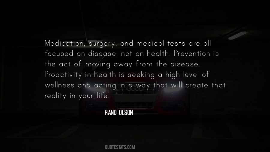 Sayings About Prevention Of Disease #1109329