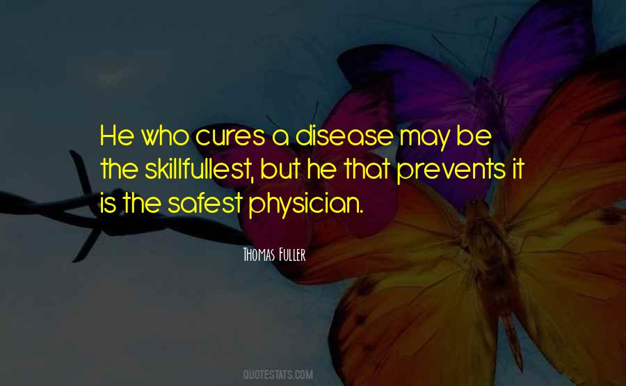 Sayings About Prevention Of Disease #745338