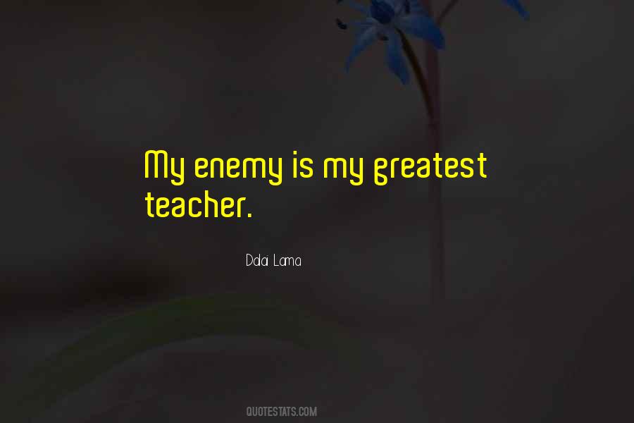 Sayings About My Enemy #1153418