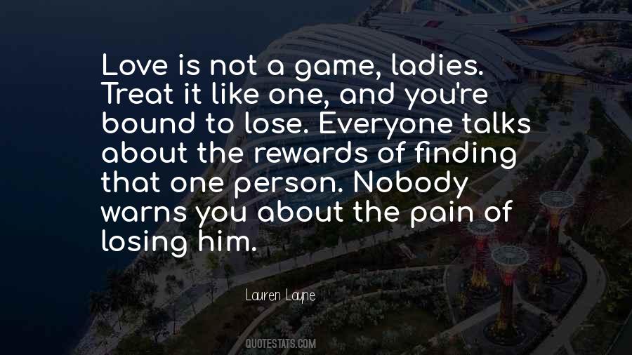 Sayings About Losing Game #1635204