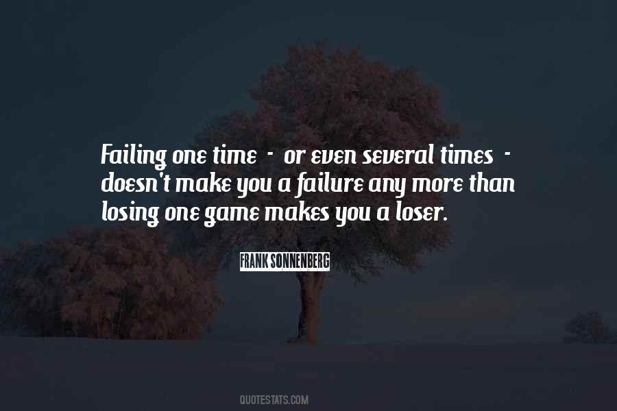Sayings About Losing Game #28372