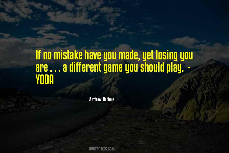 Sayings About Losing Game #407993