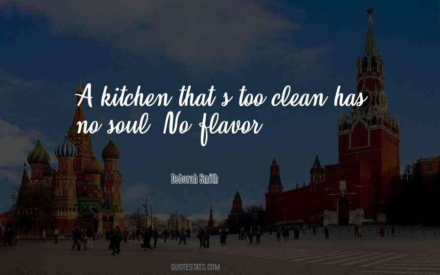 Sayings About A Clean Kitchen #1869970