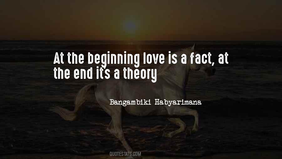 Quotes About Beginning Love #1283256