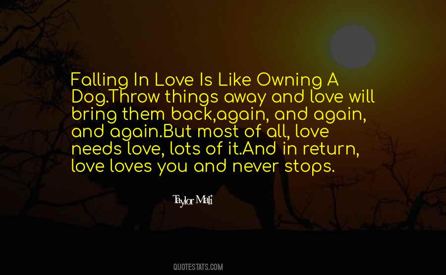 Sayings About Love Of A Dog #1045278