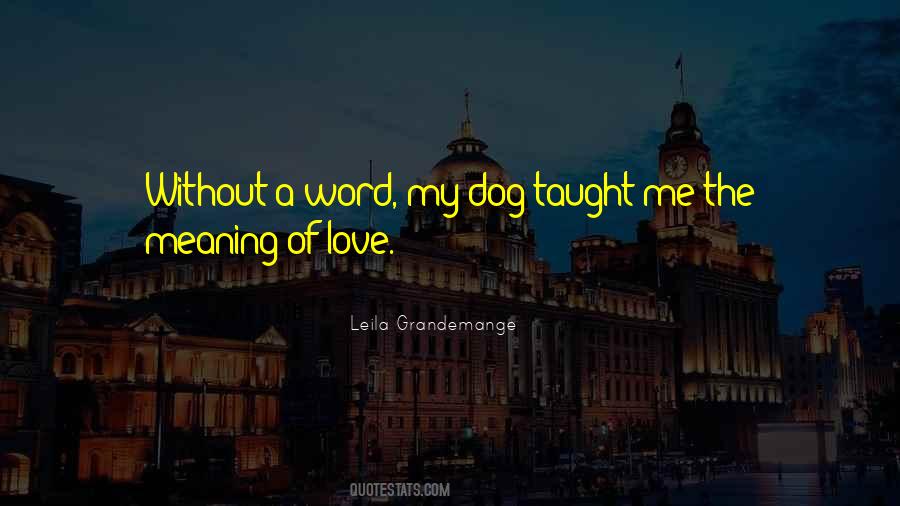 Sayings About Love Of A Dog #1362316