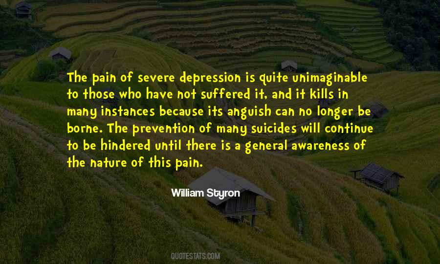 Sayings About Depression And Suicide #29391