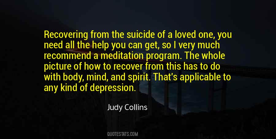 Sayings About Depression And Suicide #564697
