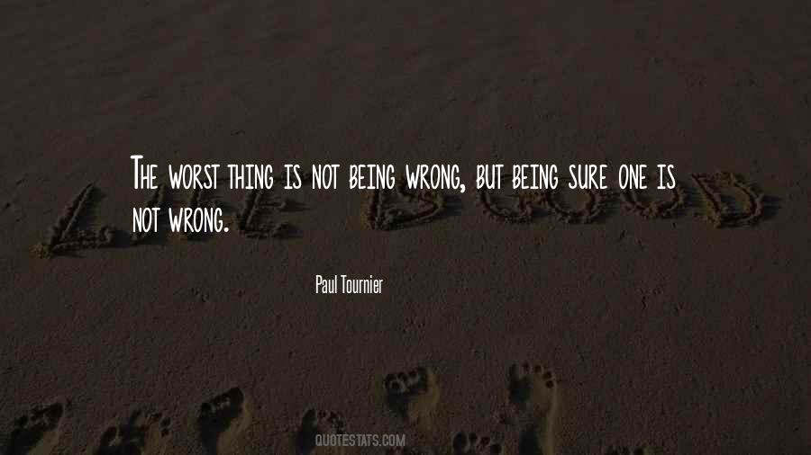 Sayings About Being Sure #870107