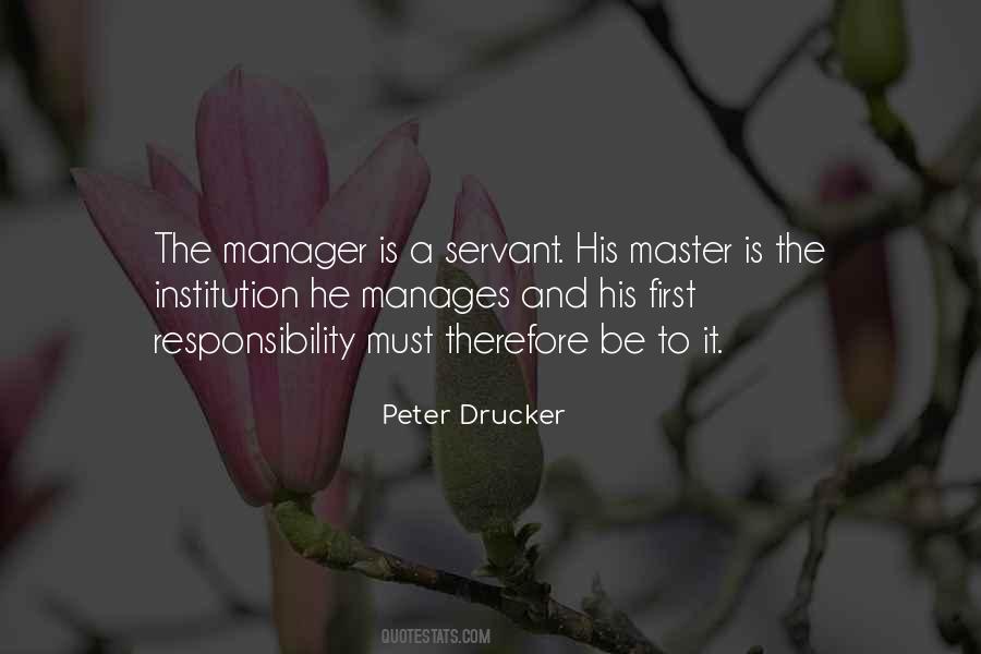 Sayings About The Manager #1225692