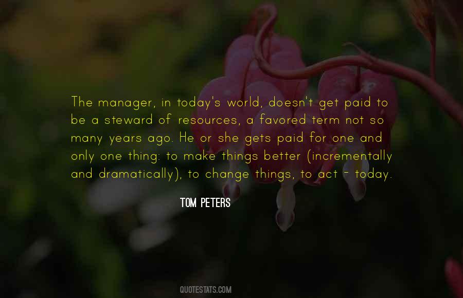 Sayings About The Manager #1225779