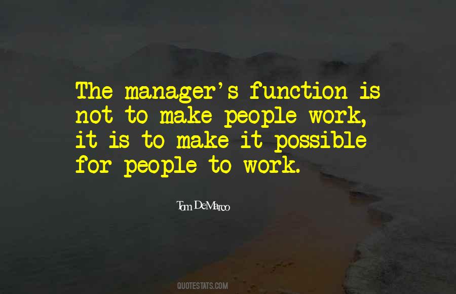 Sayings About The Manager #1274373