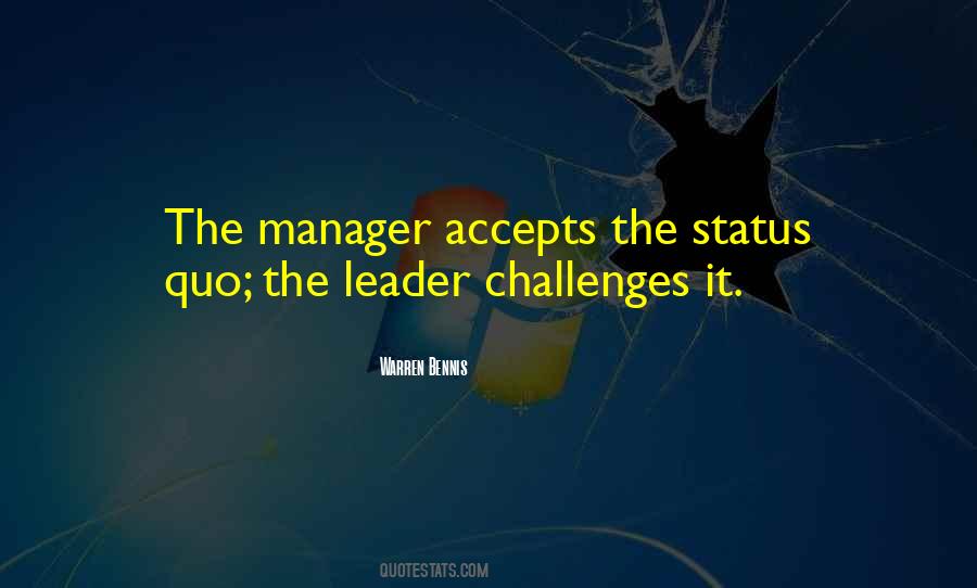 Sayings About The Manager #1462605