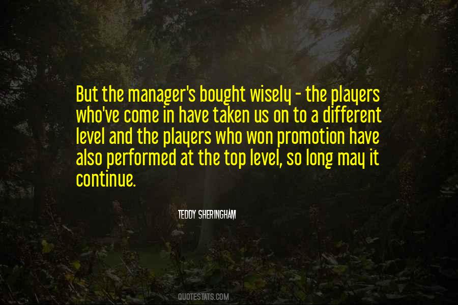 Sayings About The Manager #1627103