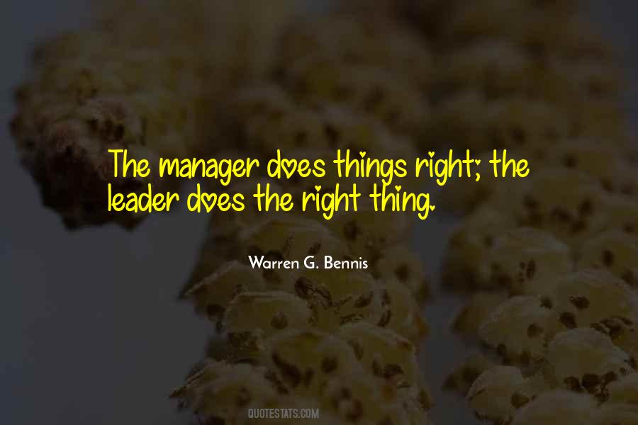 Sayings About The Manager #319061