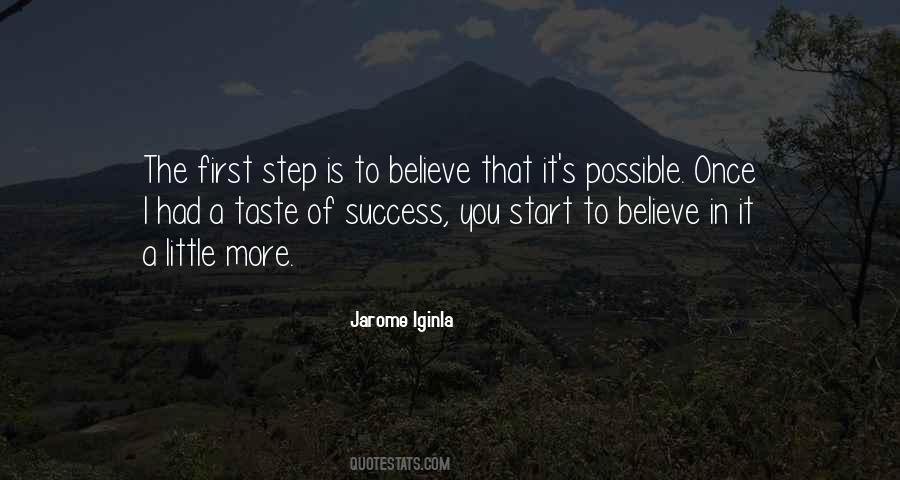 Sayings About The First Step #1126434