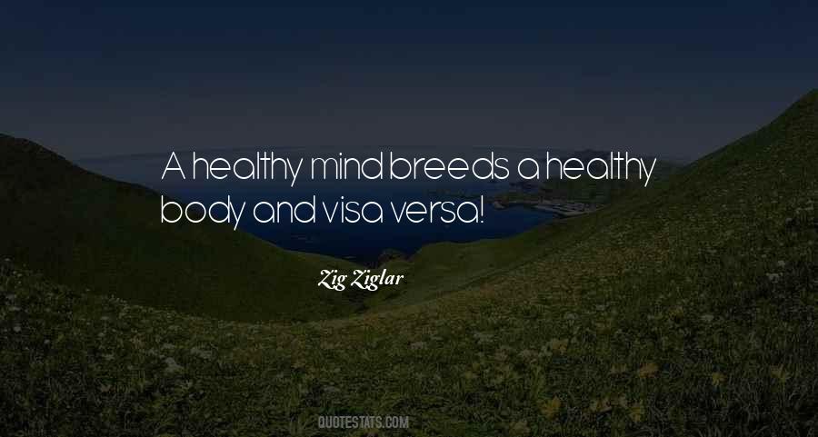 Quotes About Healthy Body Healthy Mind #1282802