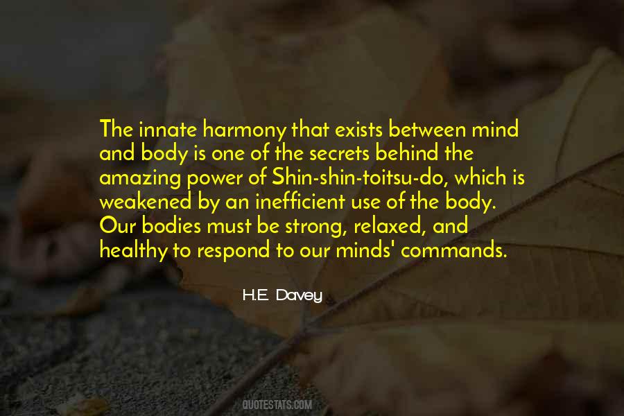 Quotes About Healthy Body Healthy Mind #1840197