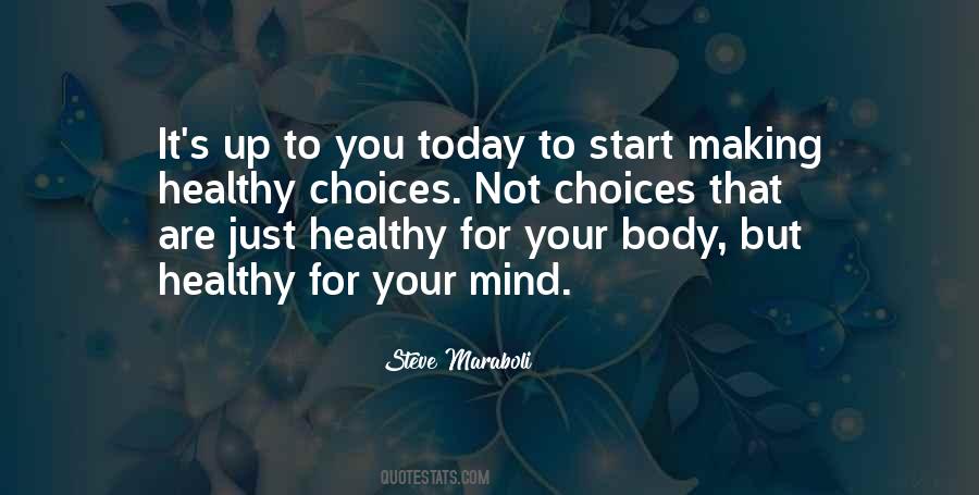 Quotes About Healthy Body Healthy Mind #1862250