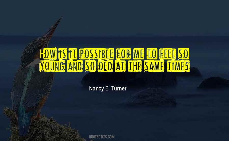 Sayings About Time And Age #152550