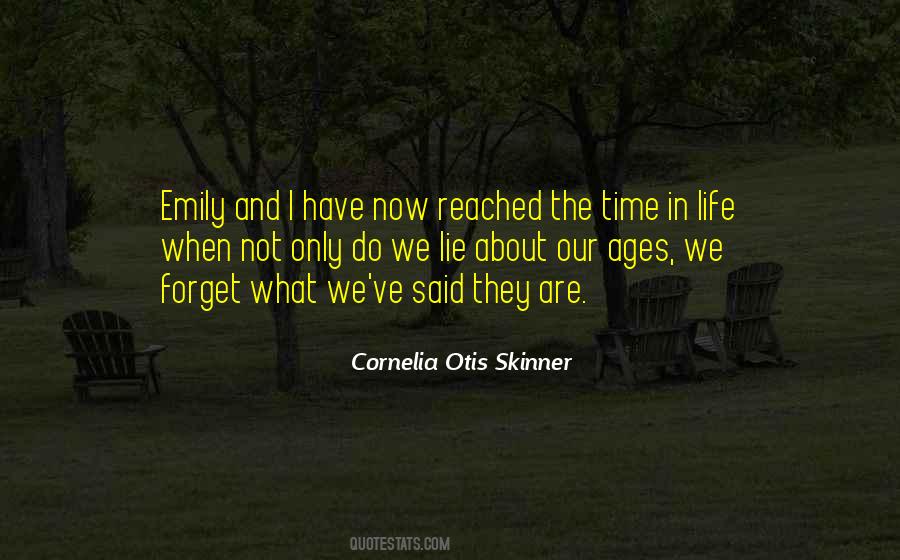 Sayings About Time And Age #58044