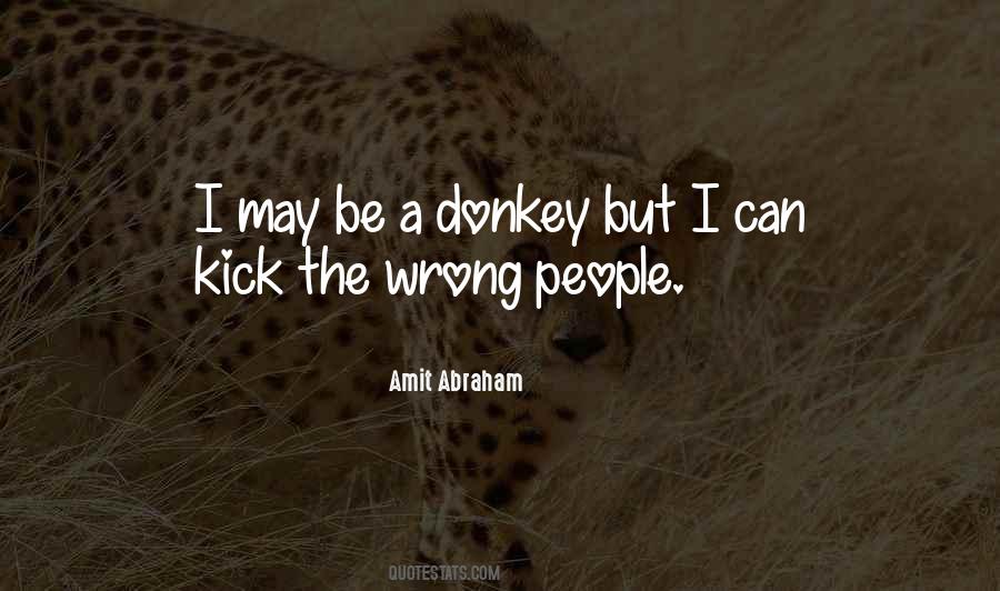 Sayings About A Donkey #1829248