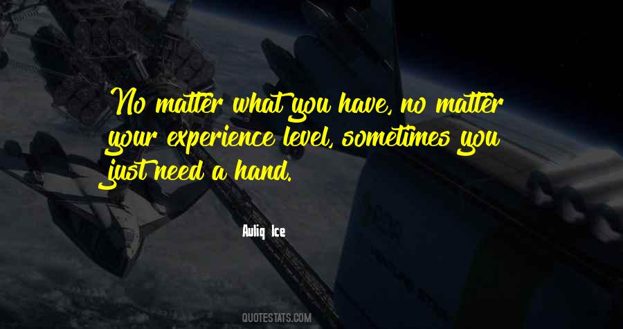 Sayings About A Hand #1433353