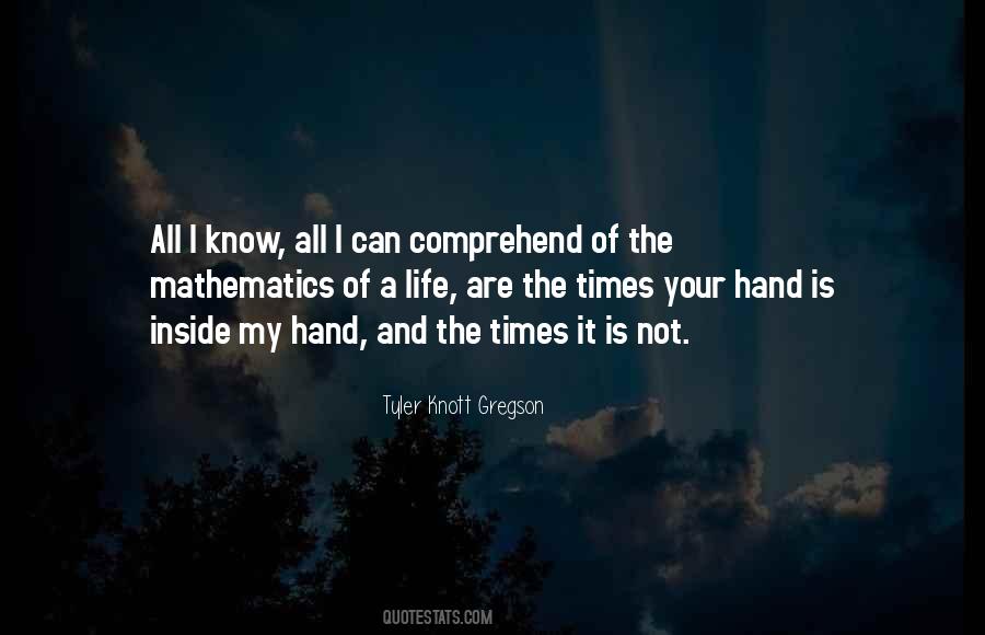 Sayings About A Hand #5432