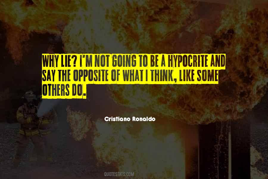 Sayings About A Hypocrite #1173405