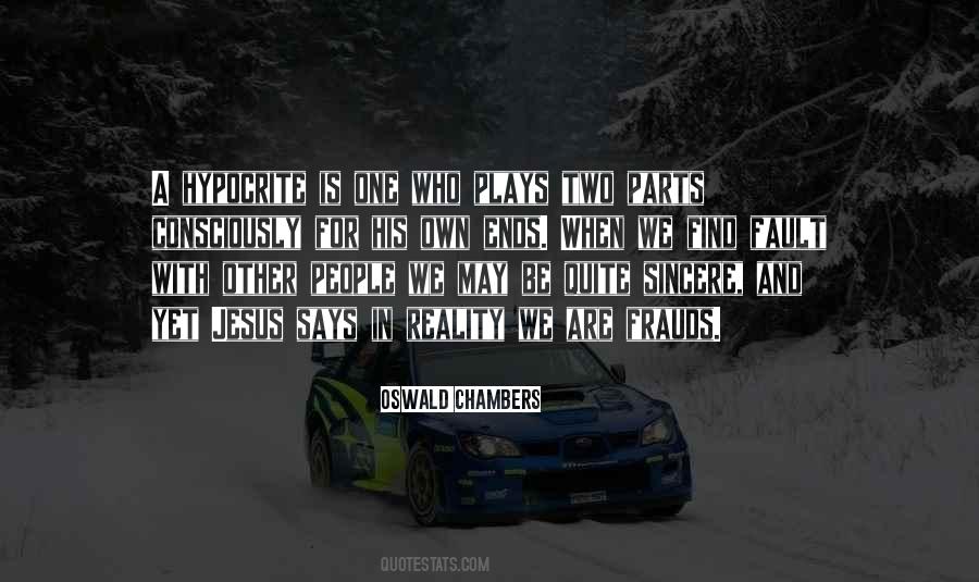 Sayings About A Hypocrite #1321120