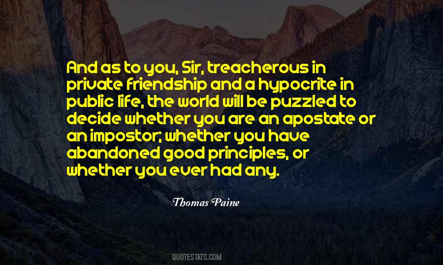 Sayings About A Hypocrite #150335