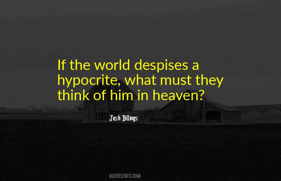 Sayings About A Hypocrite #354453