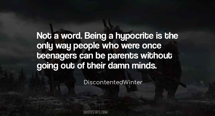 Sayings About A Hypocrite #413406