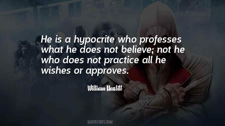 Sayings About A Hypocrite #485656