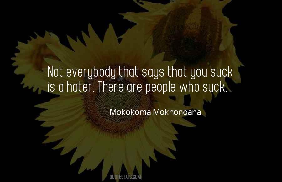 Sayings About A Hater #743650